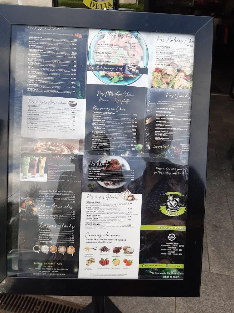 Delia restaurant pizzeria - Menu Image 4